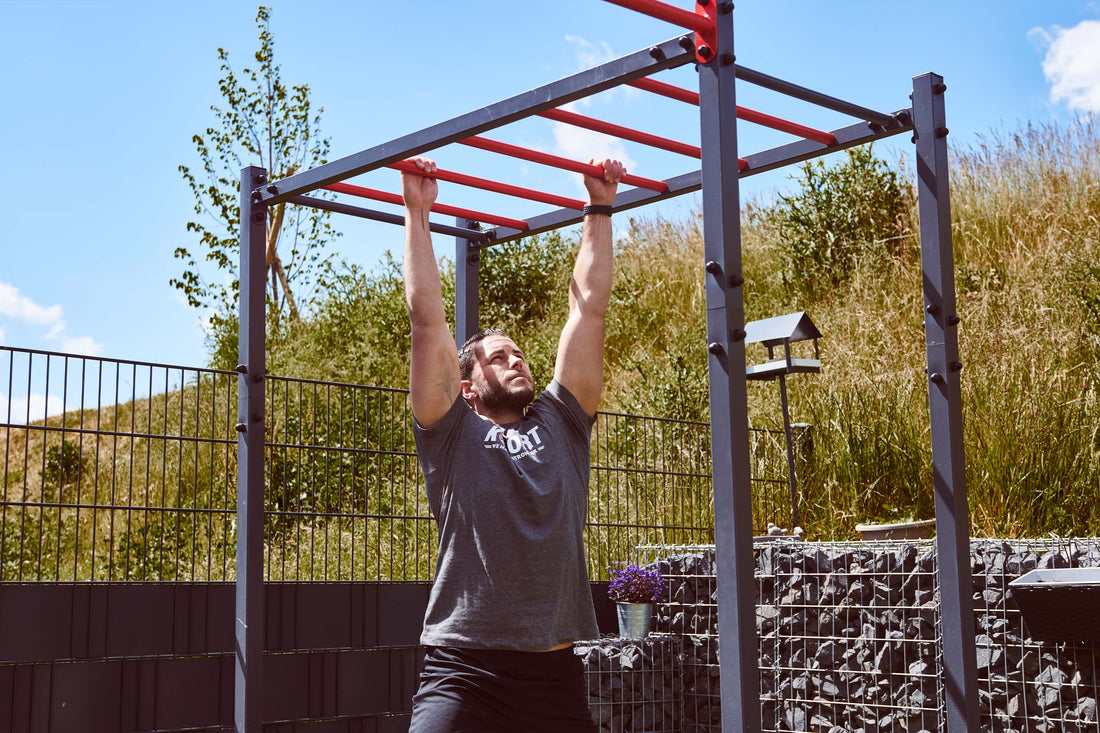 Your K-Sport outdoor workout - Move hand over hand
