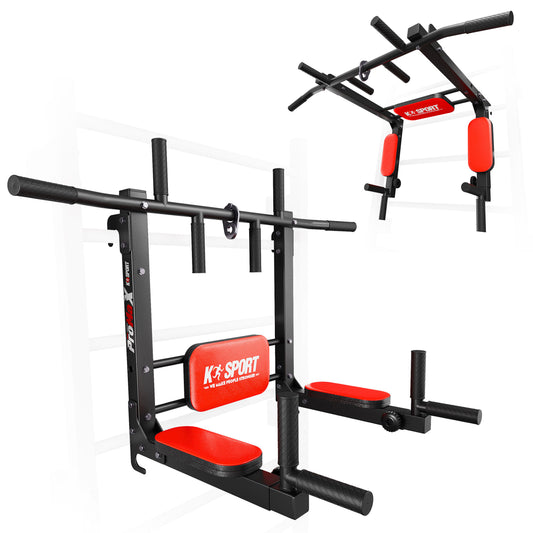 Chin Up And Dip Bar 2in1 For Swedish Ladder