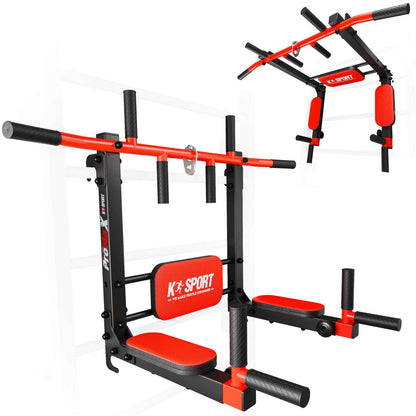 Chin Up And Dip Bar 2in1 For Swedish Ladder