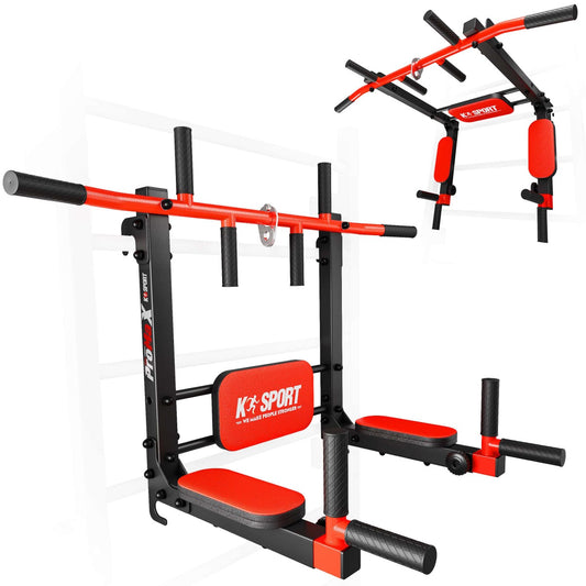 Chin Up And Dip Bar 2in1 For Swedish Ladder