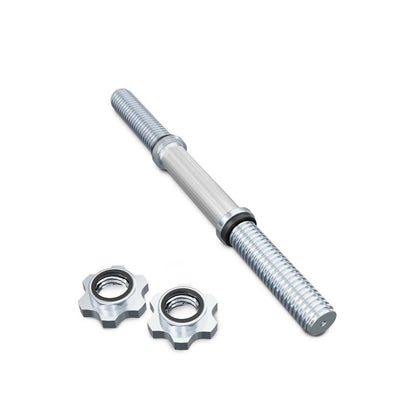 K-Sport dumbbell bar with threaded ends and two star collars
