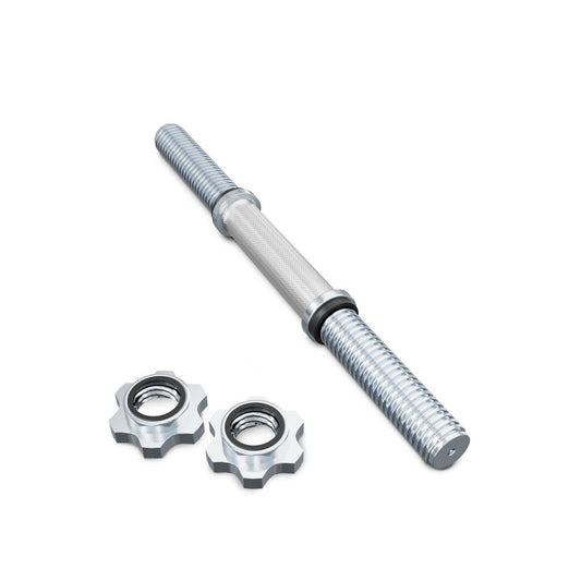 K-Sport dumbbell bar with threaded ends and two star collars