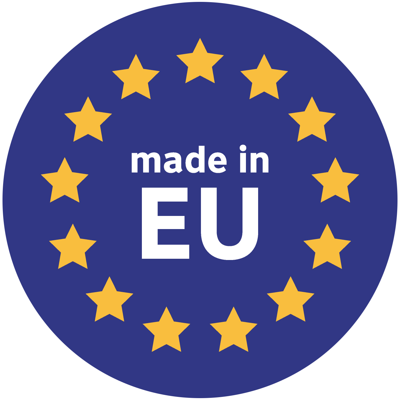 Manufactured in Europe badge