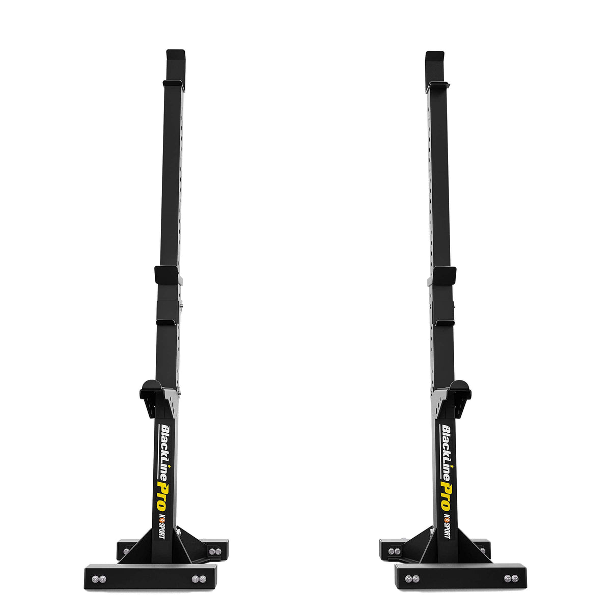 Pair of K-Sport KSG017 freestanding adjustable barbell stands