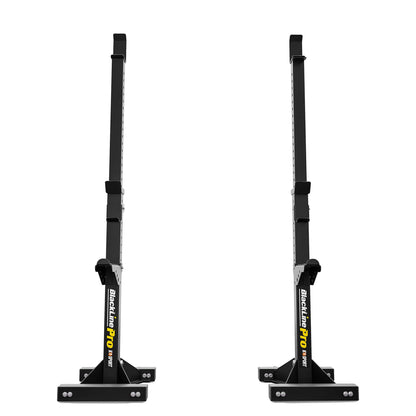 Pair of K-Sport KSG017 freestanding adjustable barbell stands