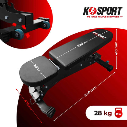 Adjustable workout bench dimensions and specifications