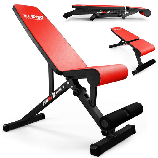 Adjustable And Foldable Weight Lifting Bench