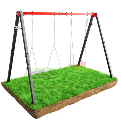 Double Children's Swing Frame for Garden