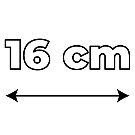 Icon showing adjustable handle range