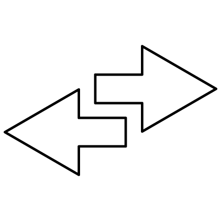 Icon showing adjustable dip handles