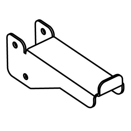 Icon showing barbell support for safer rack training