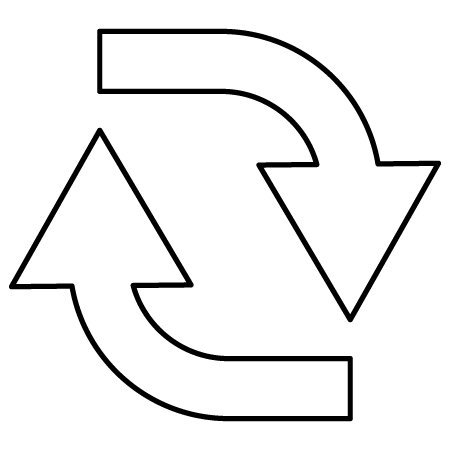 Icon showing quick function change between pull up bar and dip station
