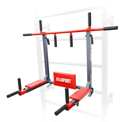 Chin Up And Dip Bar 2in1 For Swedish Ladder