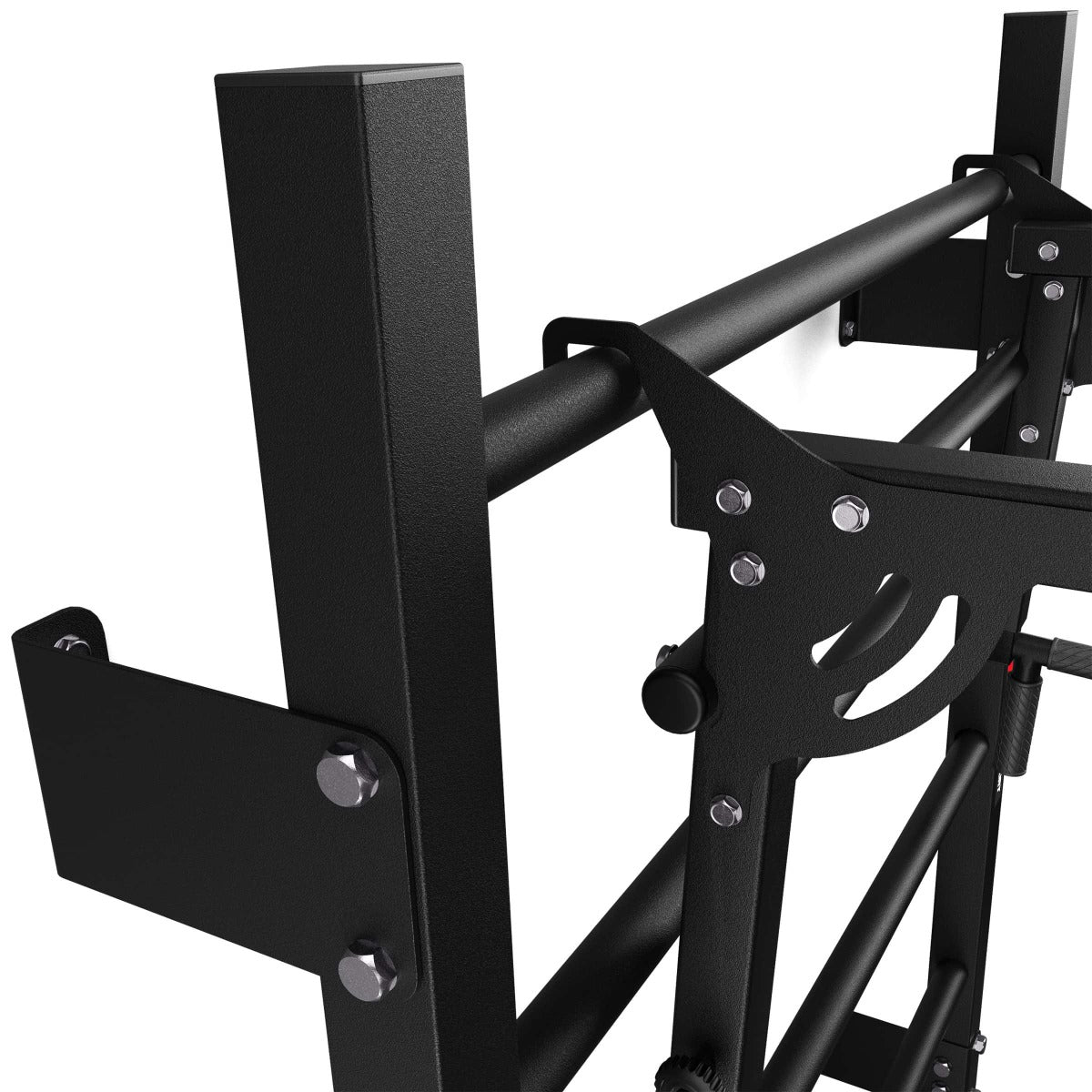 Heavy-duty mounting hook for Swedish ladder pull-up and dip attachment