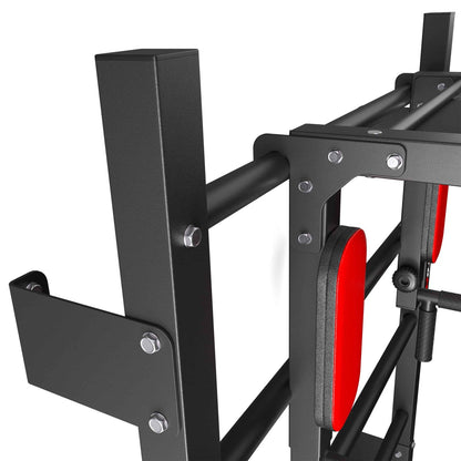 Swedish Ladder Wall Set wall mounting detail with reinforced steel brackets and padding