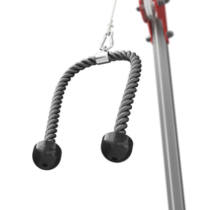 K-Sport tricep rope attached to cable pulley machine