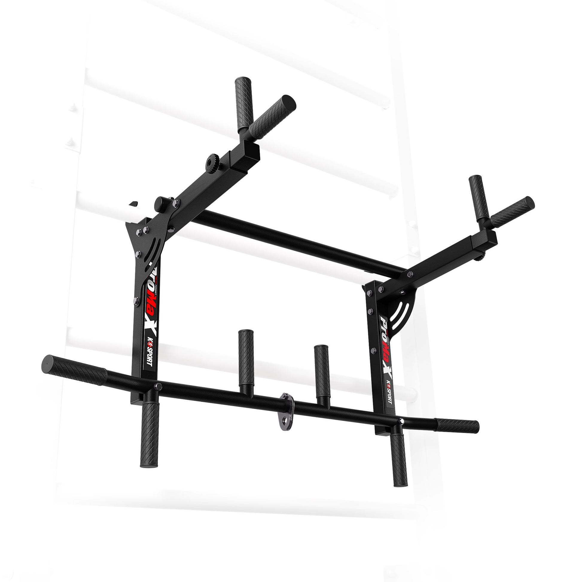Adjustable Dip Station Attachment for Swedish Ladder Home Gym
