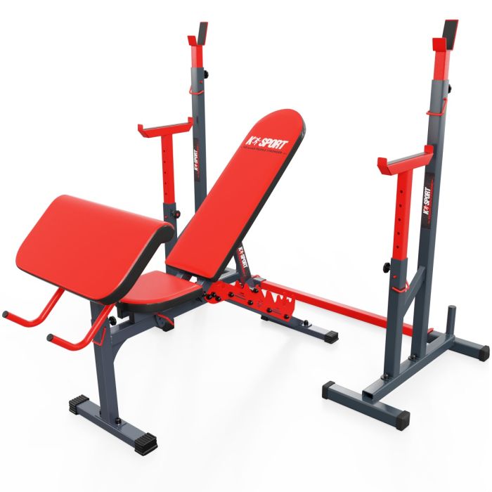 Adjustable backrest bar for weight bench sale