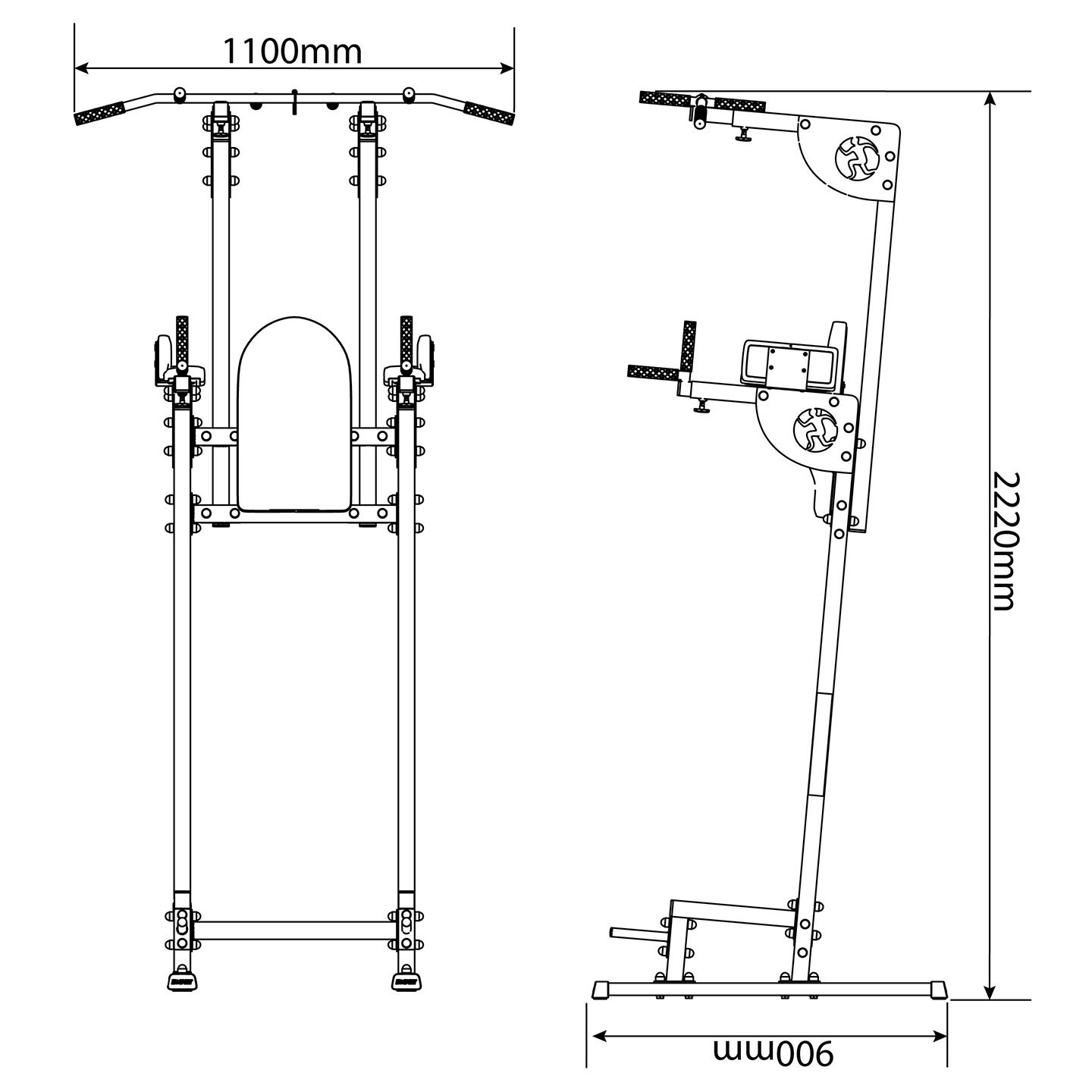 Dip And Pull Up Station | K-Sport UK