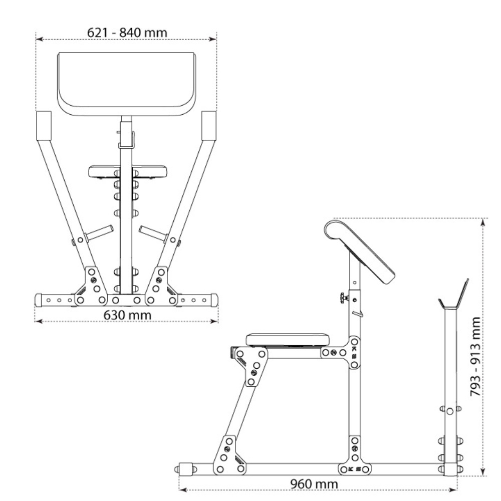 Preacher Curl Bench - Scott Bench | K-Sport UK